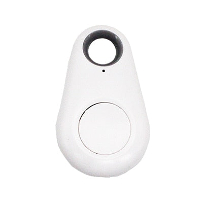  White Anti-lost mini tracker bluetooth locator available in 5 colours, pets